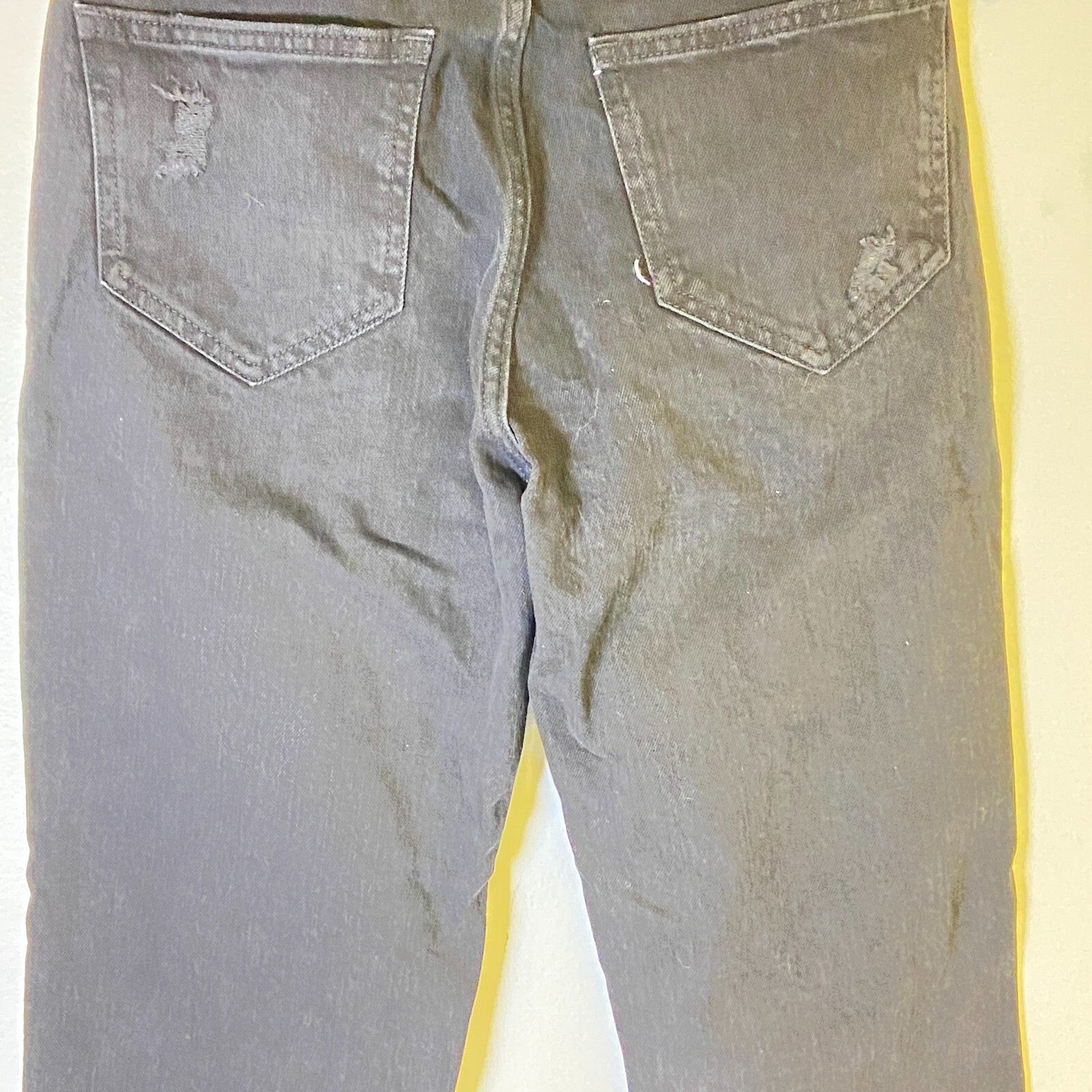 Arizona Curvy Mom Straight Ankle Fit Leg Jeans Women's Size 3 Color Black *NWT