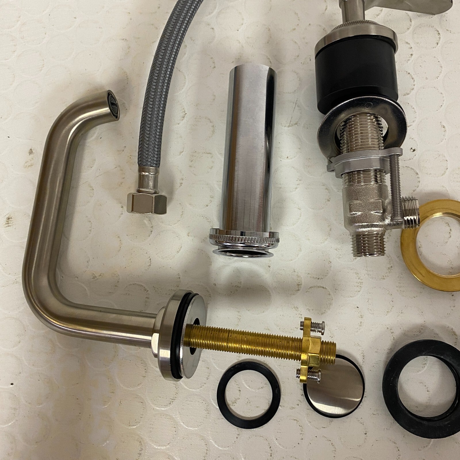 Signature Hardware Gunther Bathroom Faucet 1.2 GPM Chrome Finish *CHK CONDITION"