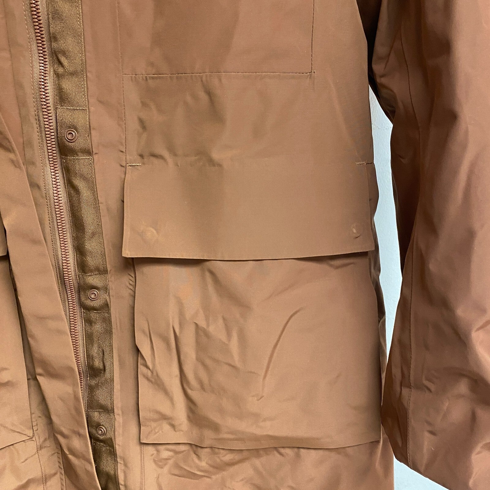 Calia Women's Hooded Parka Rocky Mountain Brown WAX36039 Waterproof Warm