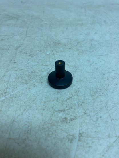 Signature Hardware 1" Lars Solid Brass Round Cabinet Knob - Black