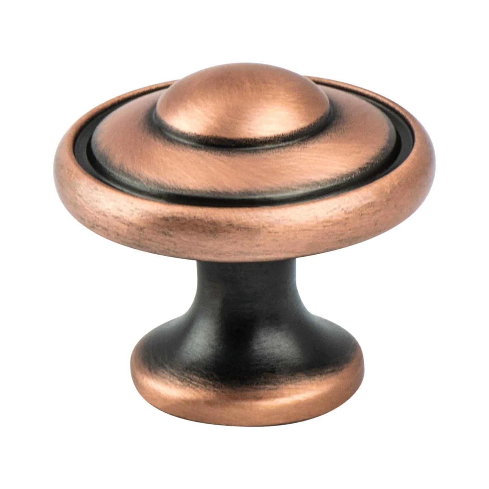 Signature Hardware Berenson Euro Traditions 1-3/16" Cabinet Knob Brushed Antique