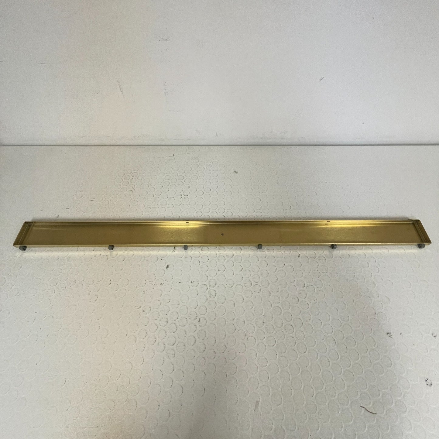 Signature Hardware 40" Cohen Linear Tile-In Shower Drain - Polished Brass
