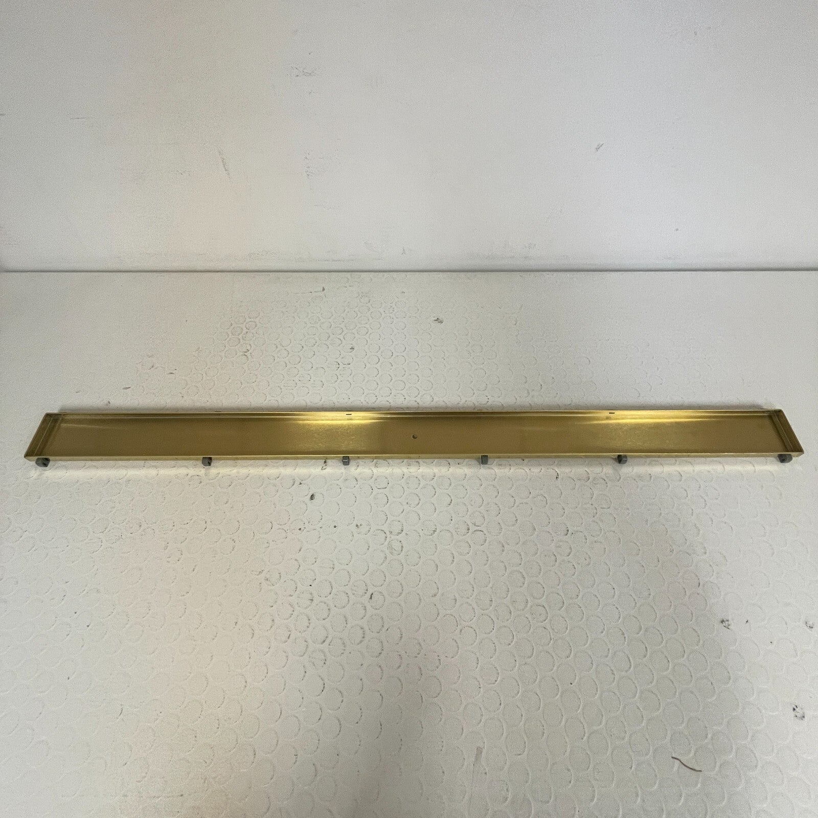 Signature Hardware 40" Cohen Linear Tile-In Shower Drain - Polished Brass