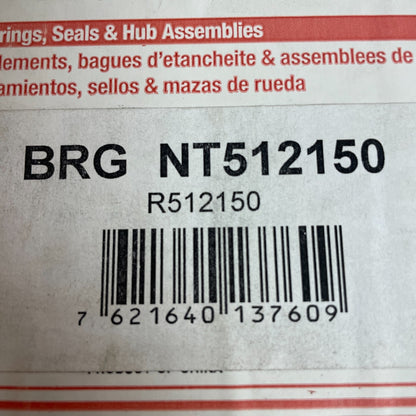 Carquest NT512150 Rear Wheel Hub & Bearing Assembly Steel Sealed OE Match