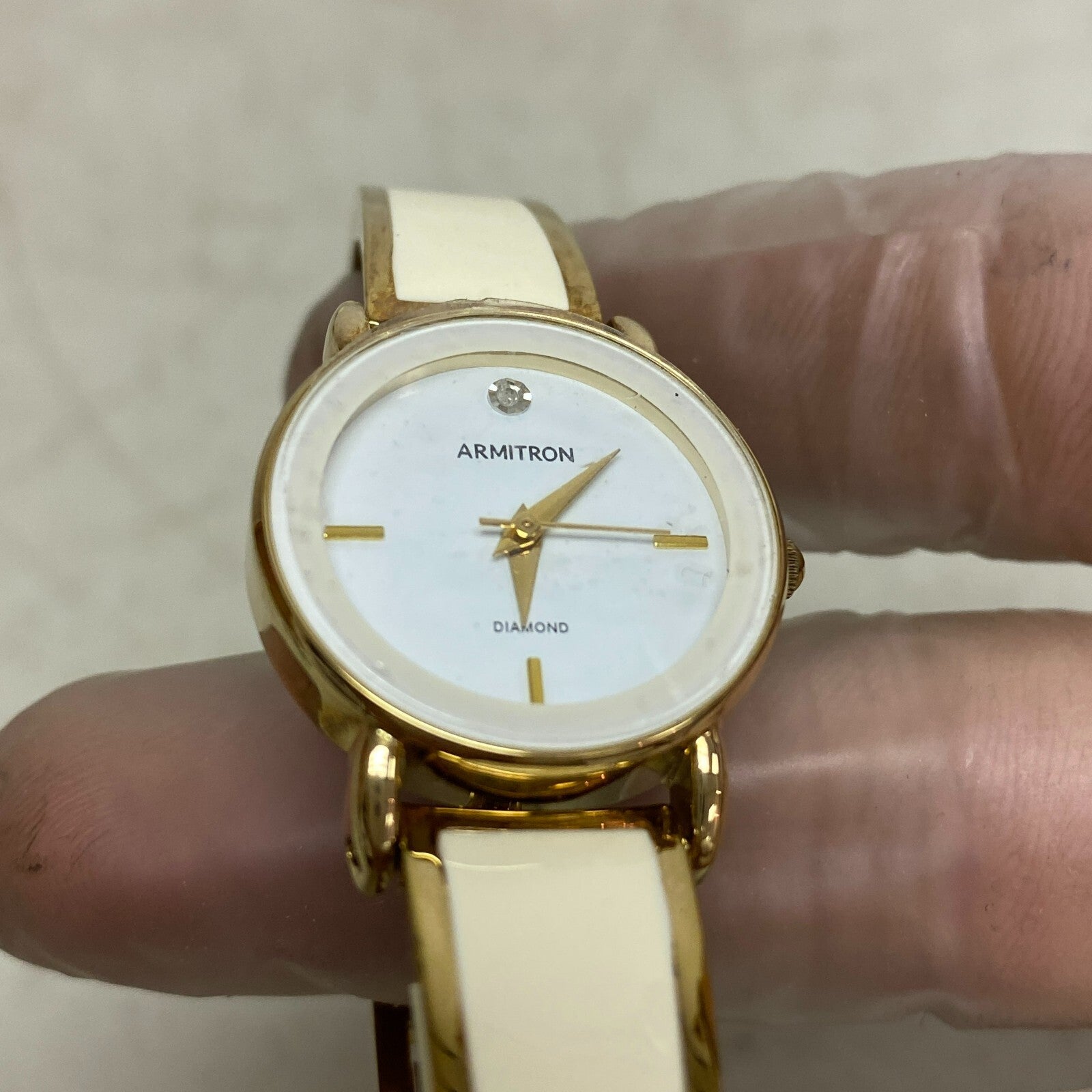 Armitron Women's Genuine Crystal Accented Watch 75/5363GP