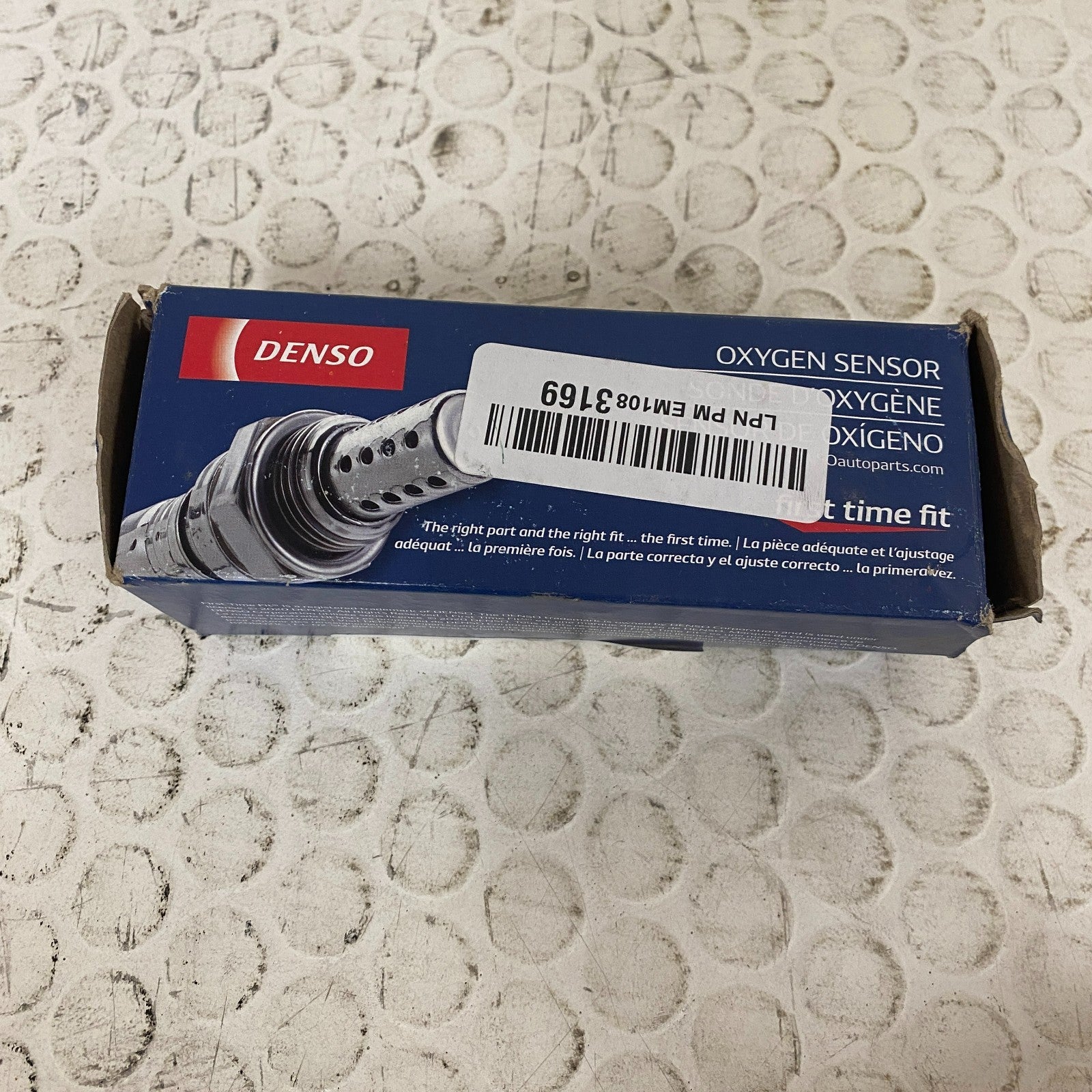 Denso 234-4285 Oxygen Sensor Stainless Steel Finish