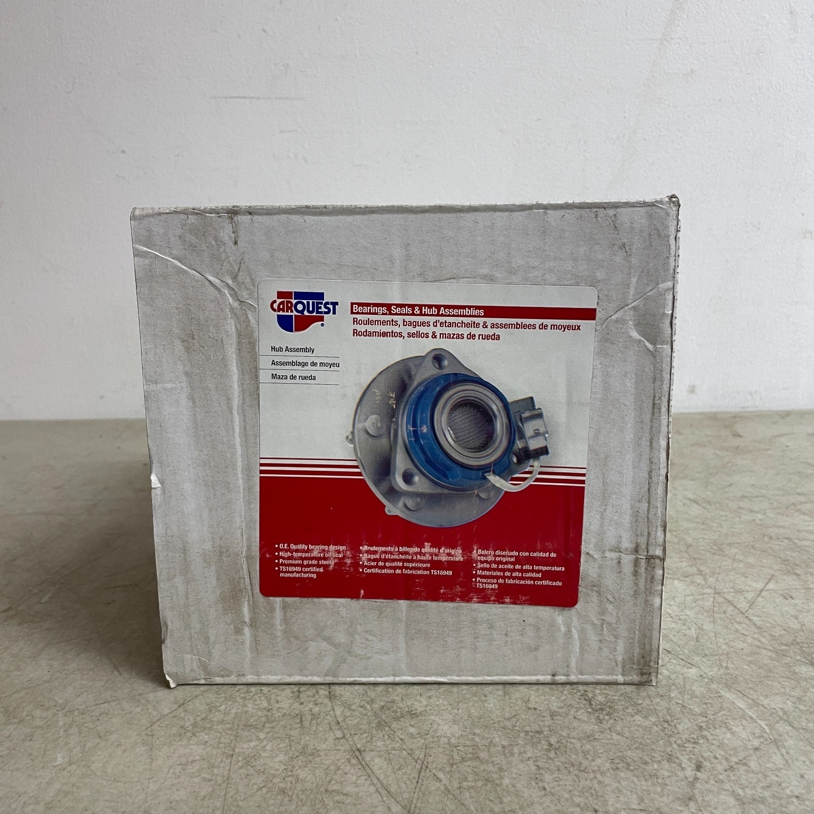 Carquest NT512150 Rear Wheel Hub & Bearing Assembly Steel Sealed OE Match