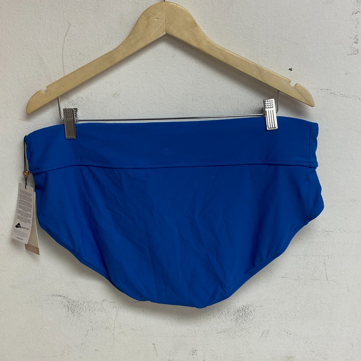 CALIA Women's Swim Collection Mid Rise Boy Short Royal Blue WSA23500 Brand New!