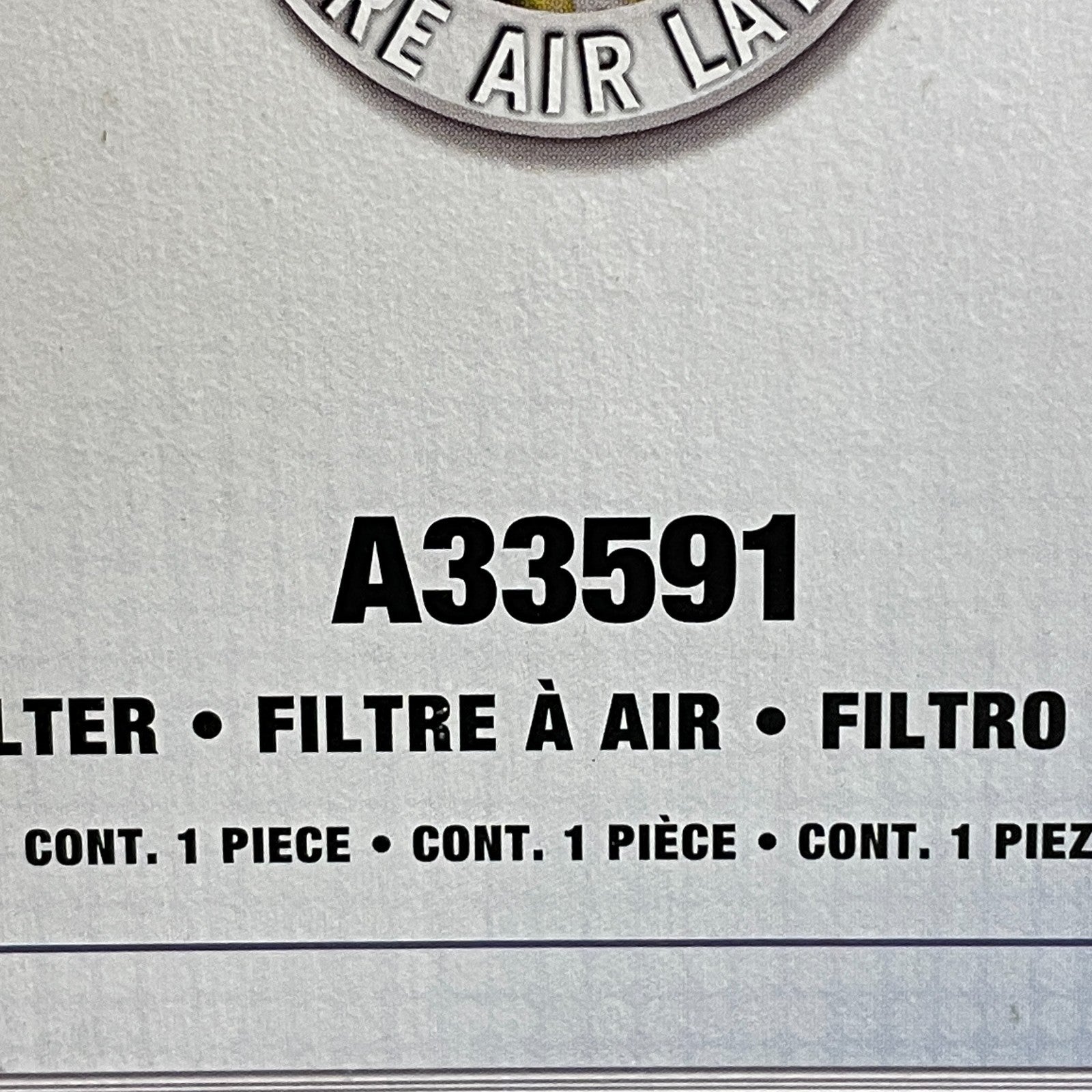 Purolator Classic Engine Air Filter A33591 Blocks 99% Dirt