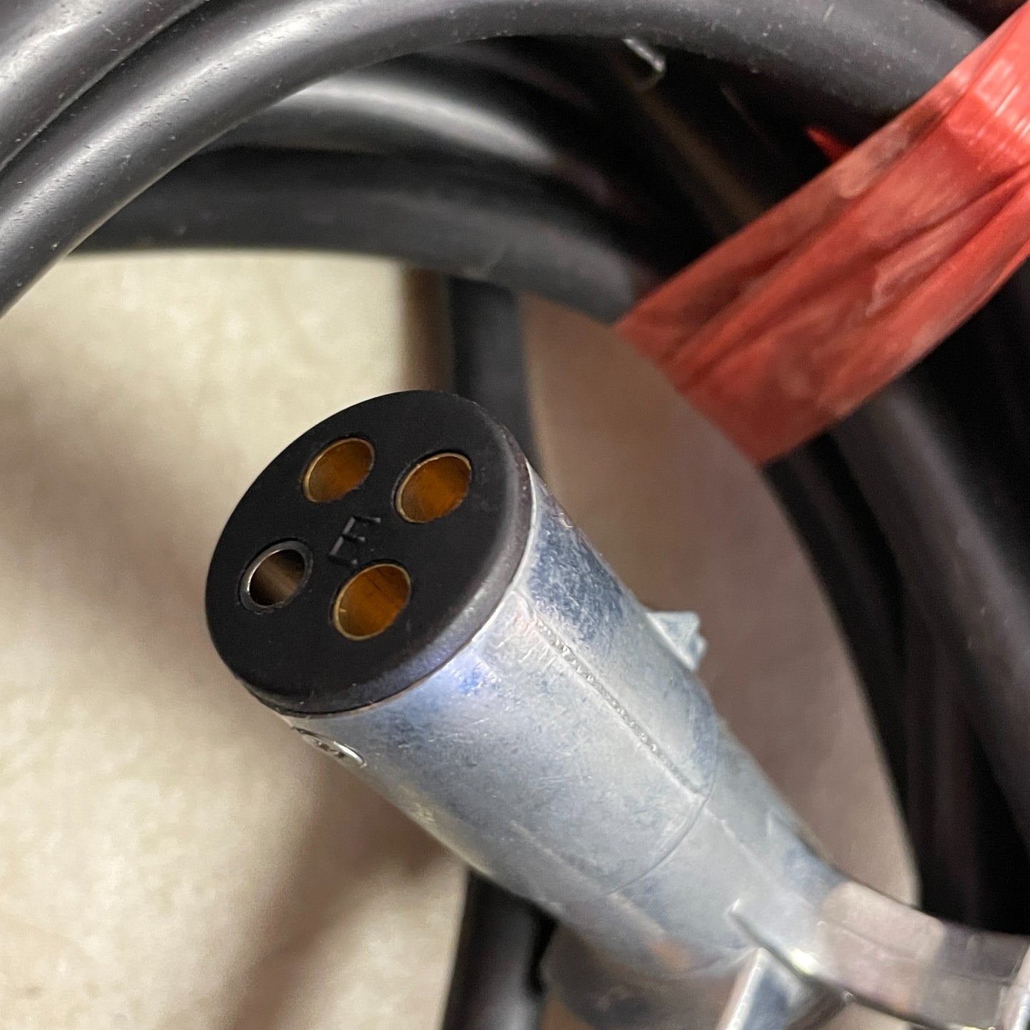 Grote Heavy‑Duty Magnetic Towing Lamp Kit Red 4‑Pole 65402‑4