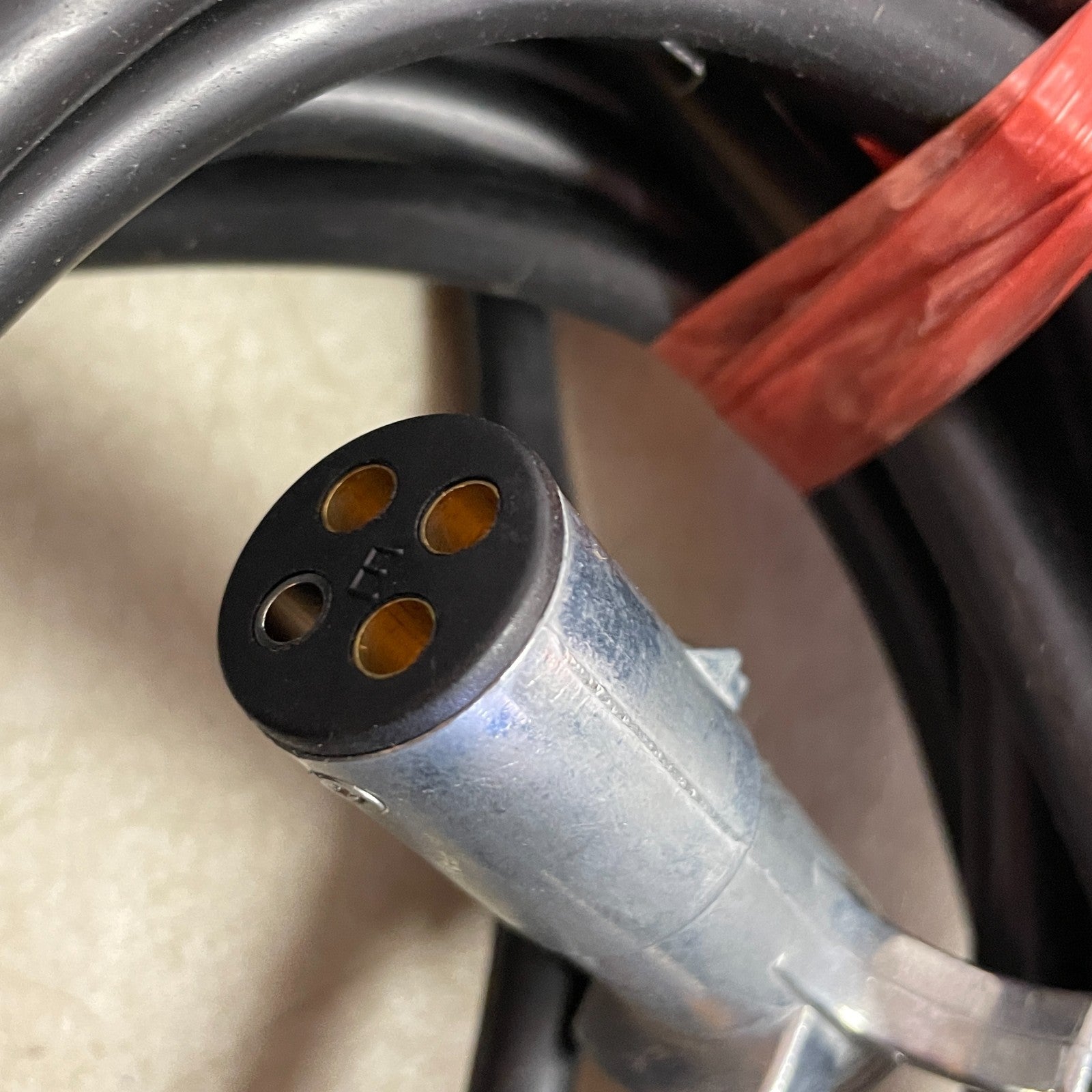 Grote Heavy‑Duty Magnetic Towing Lamp Kit Red 4‑Pole 65402‑4