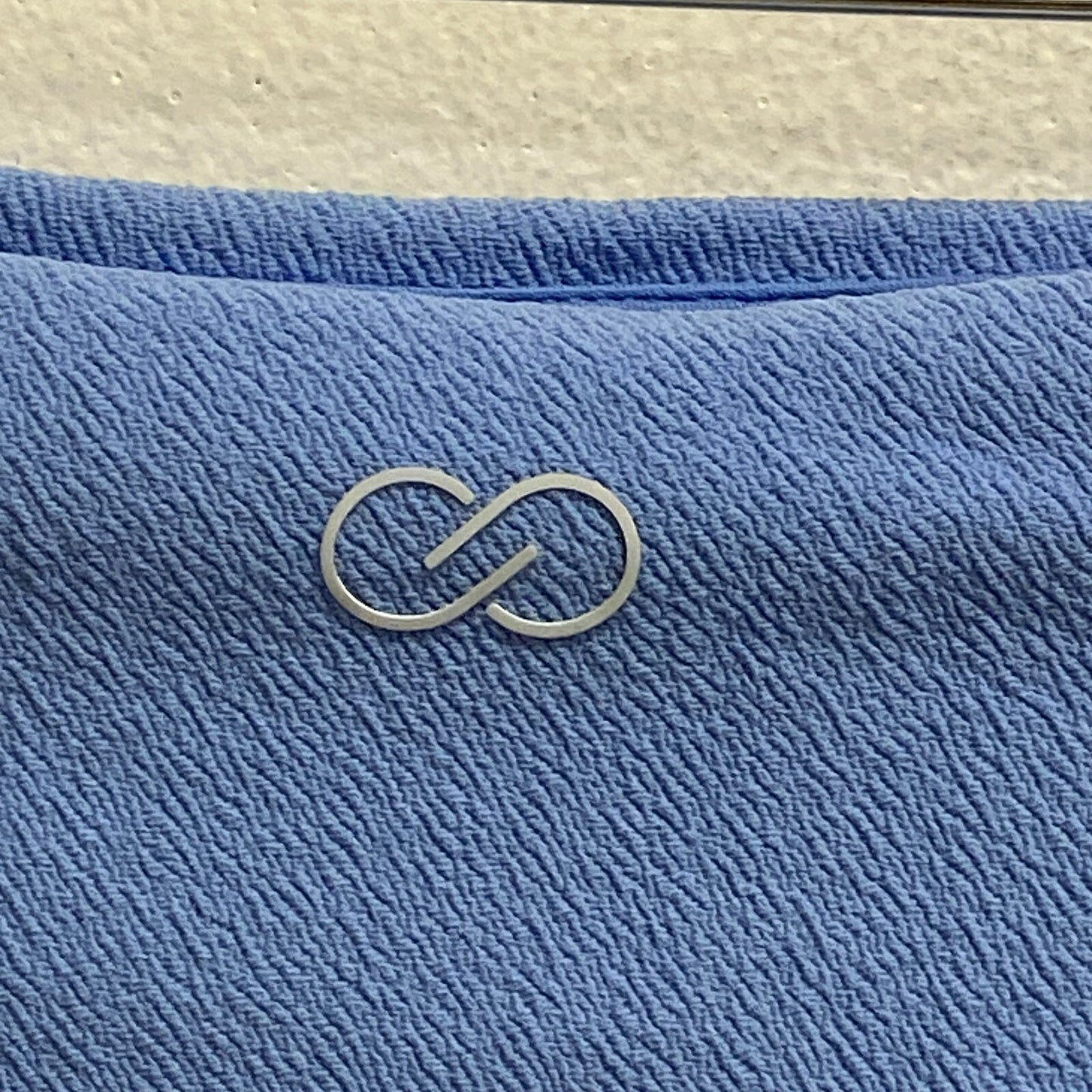 Calia Midrise Bikini Bottom Misty Cerulean Solid Swimwear Trendy WSA21400T