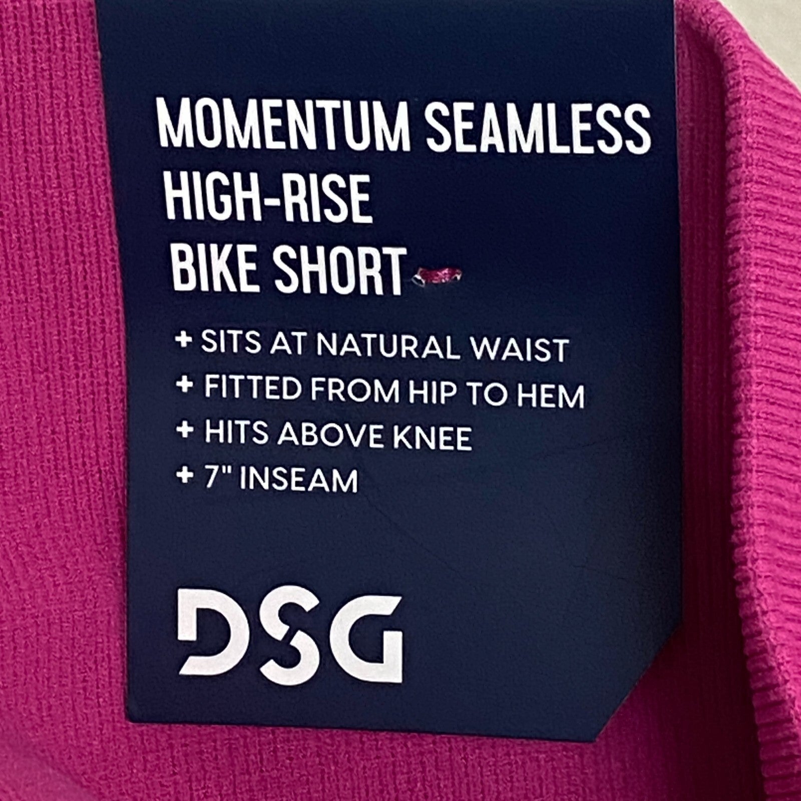 DSG Women's Momentum 7" Raspberry Ice Shorts Summer Fitness Solid DAW23312
