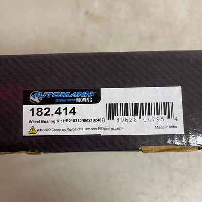 Automann Wheel Bearing Kit Heavy‑Duty Tapered Roller Set Steel 182.414