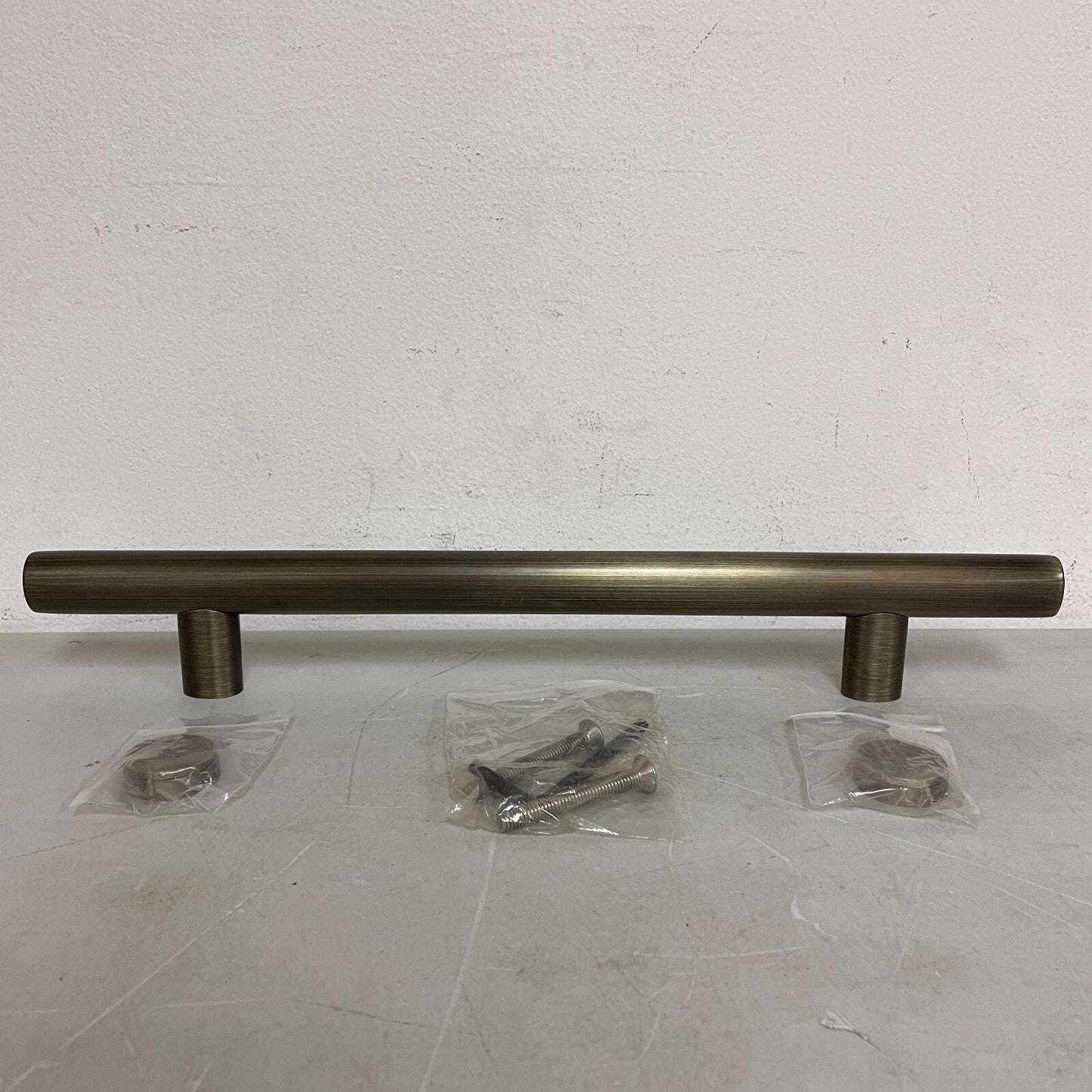 Signature Hardware 12" Kobe Solid Brass Door Pull - Antique Brass