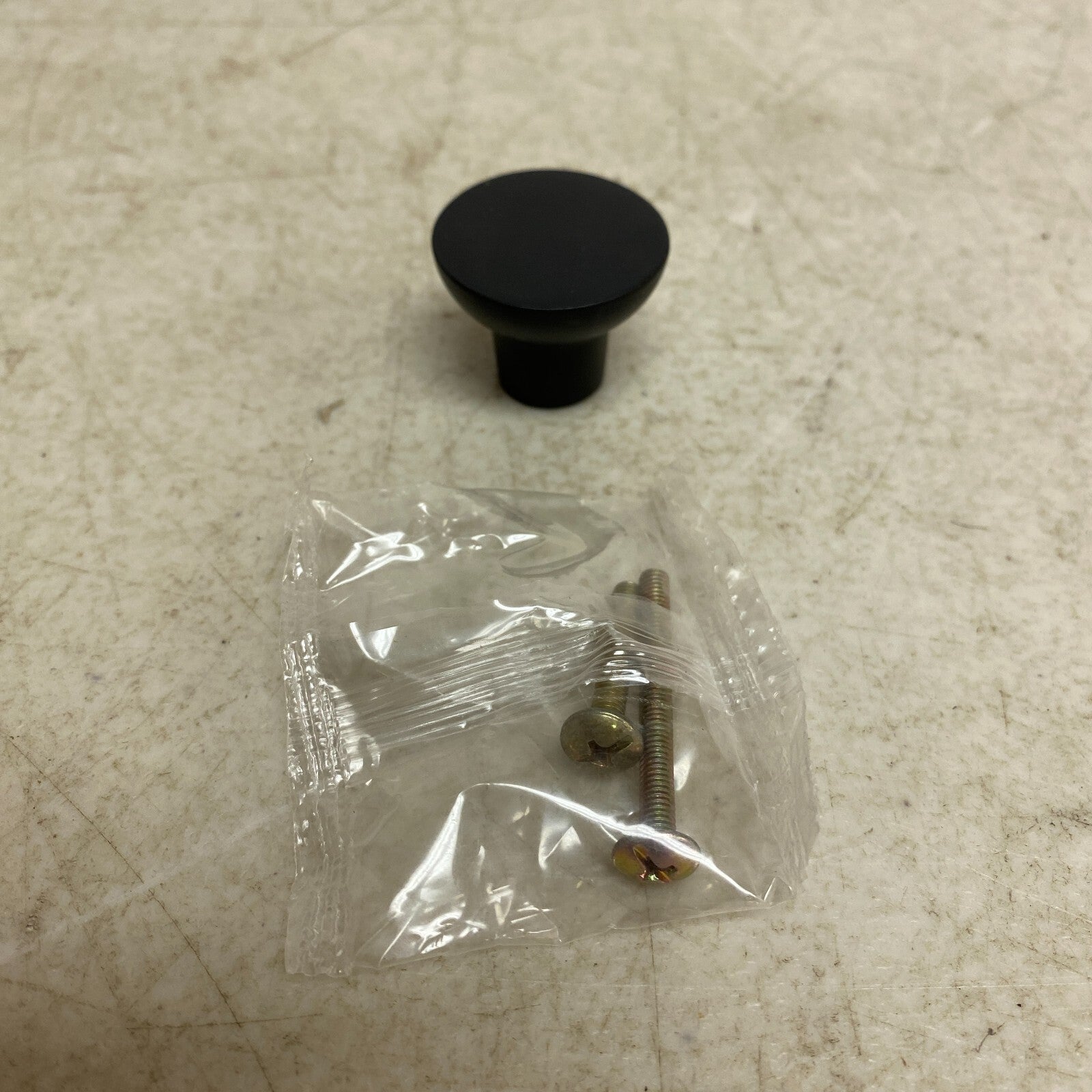 Signature Hardware 1-1/4" Gordes Solid Brass Round Cabinet Knob - Black