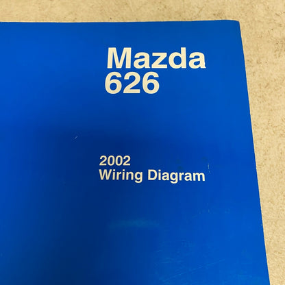 Mazda 626 2002 Wiring Diagram 9999-95-021G-02 , #549-1CP
