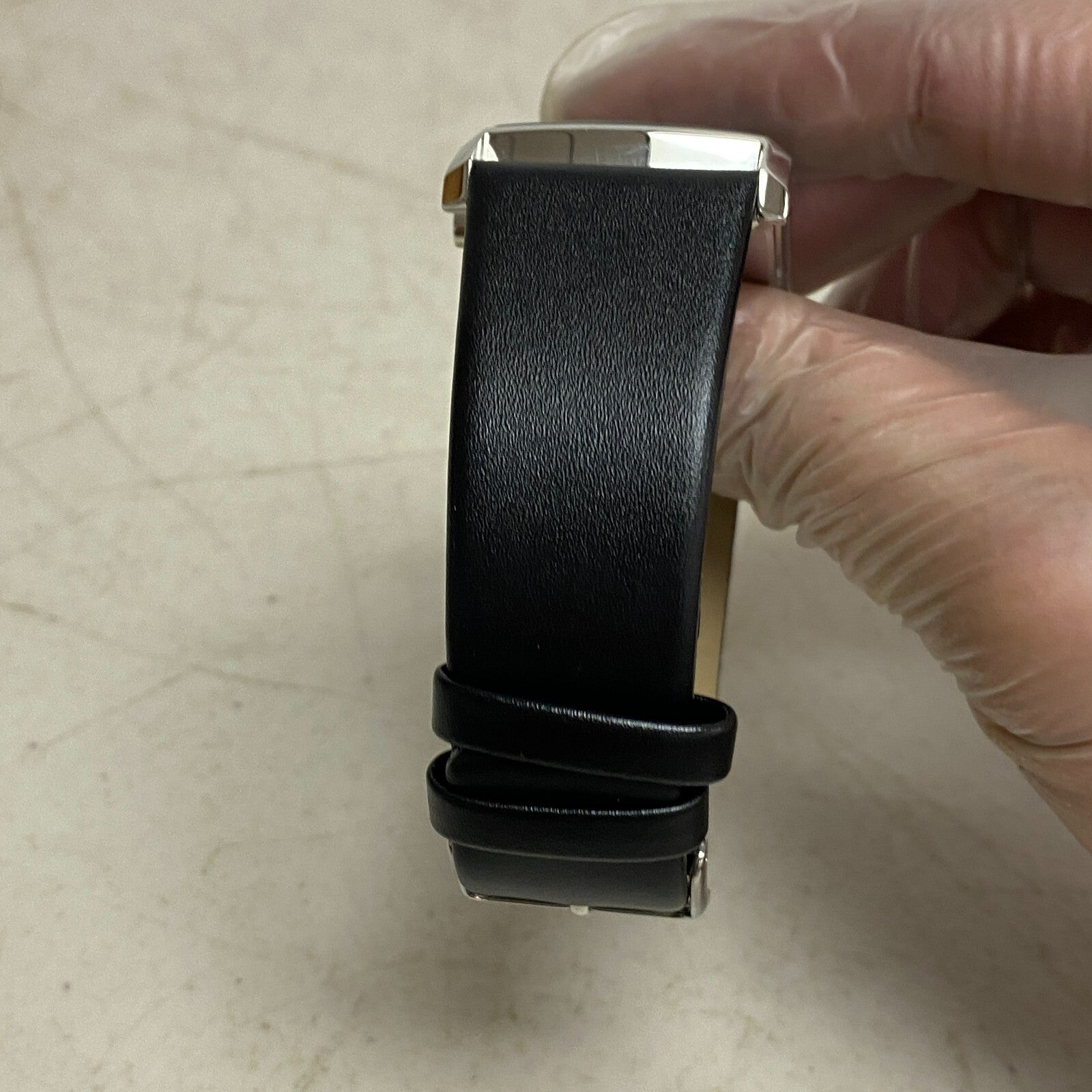 Armitron 20/4604SV Men Tank Swarovski Crystal Acc Dress Quartz Analog Watch H28