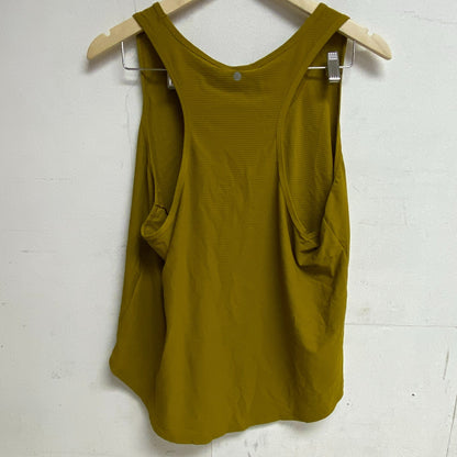 Calia Women's Scoop Racer Tank Brown Solid WAX11205S Summer Trendy Stylish