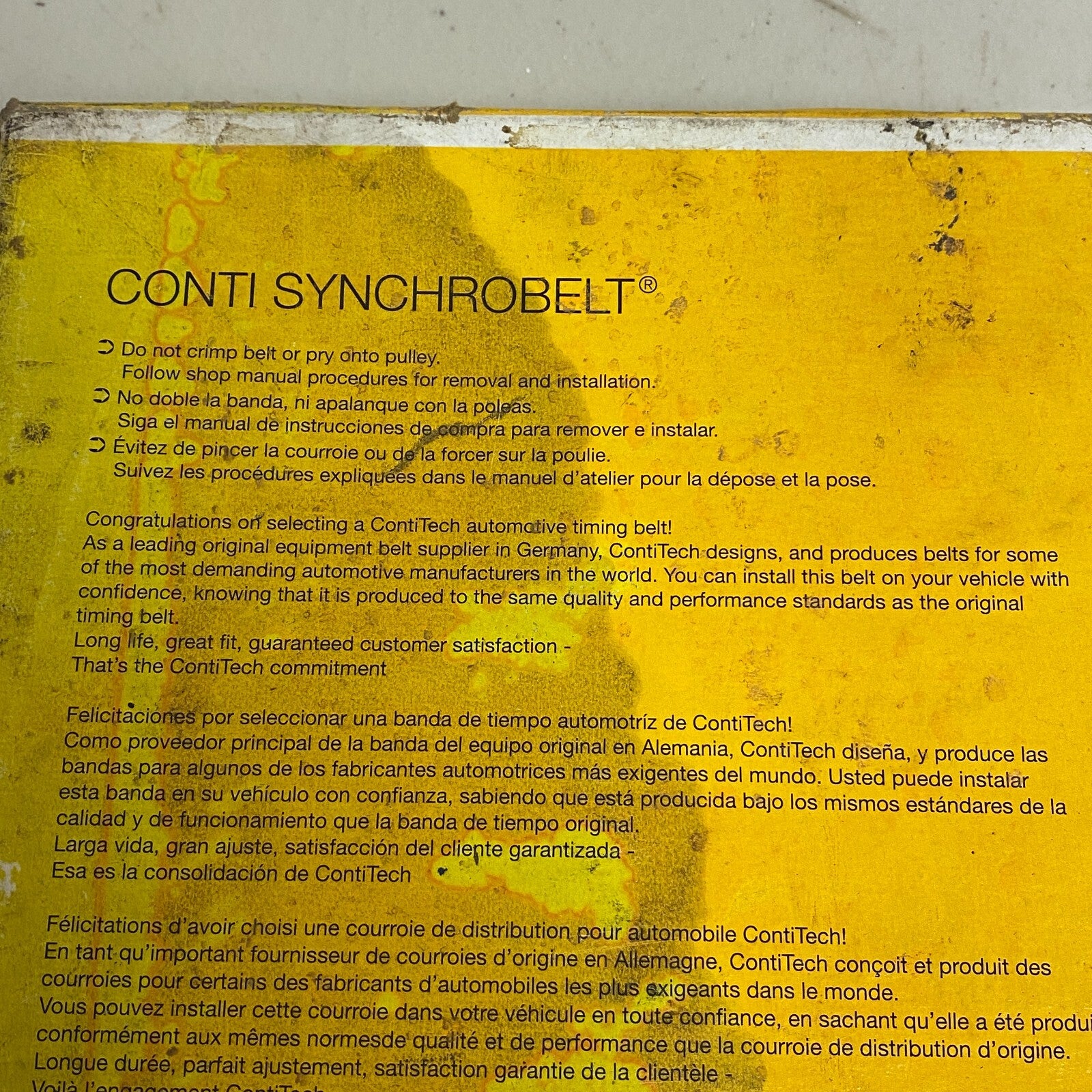 Continental Engine Timing Belt-IMPORT Elite TB255 1995-1997 Dodge Intrepid