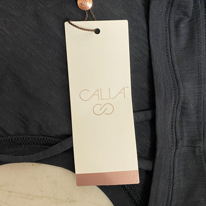 CALIA WOMEN'S Trapeze Performance Tank Pure Black Sleeveless Solid WAX11268