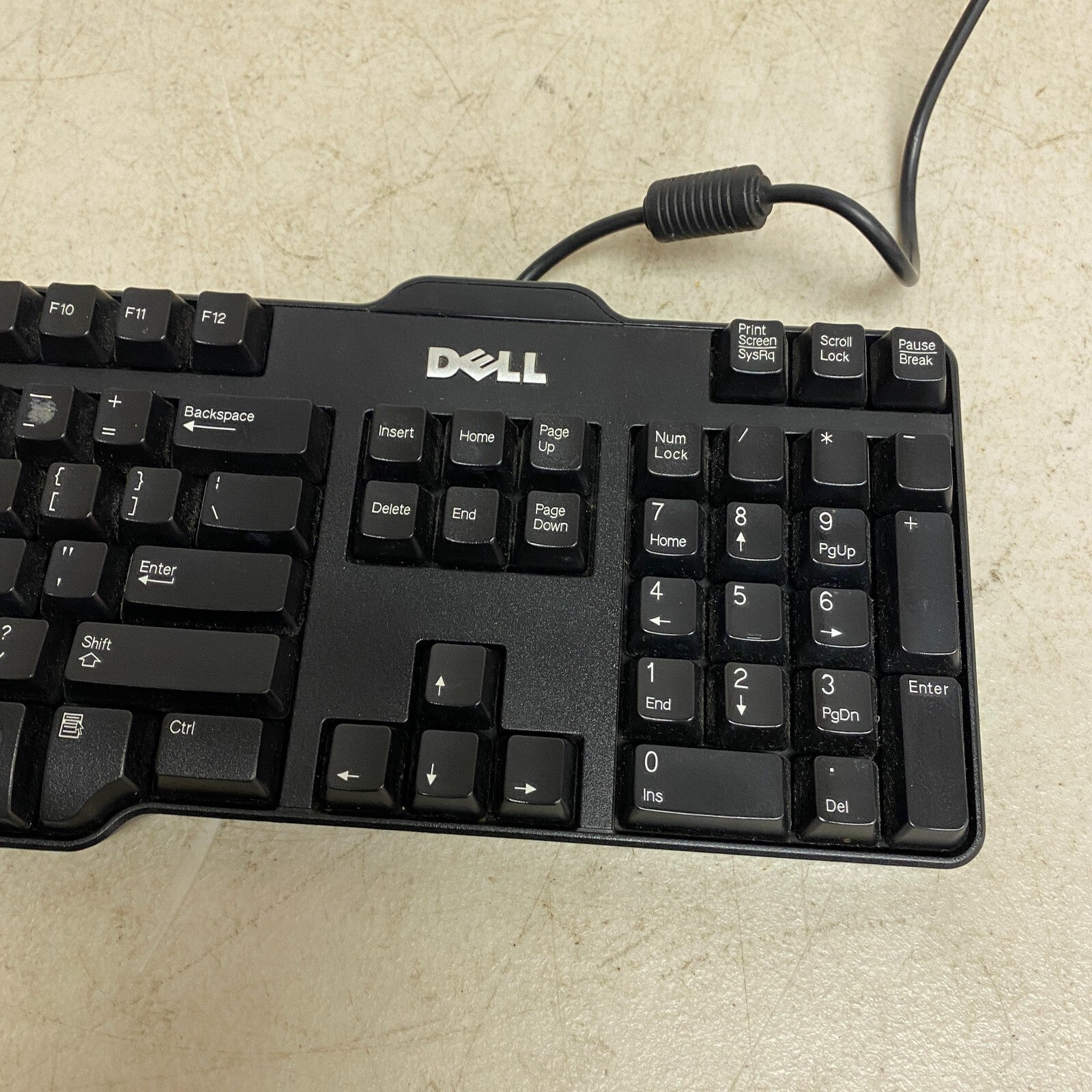 Dell USB Enhanced Slim Wired Black Keyboard with stands SK-8115