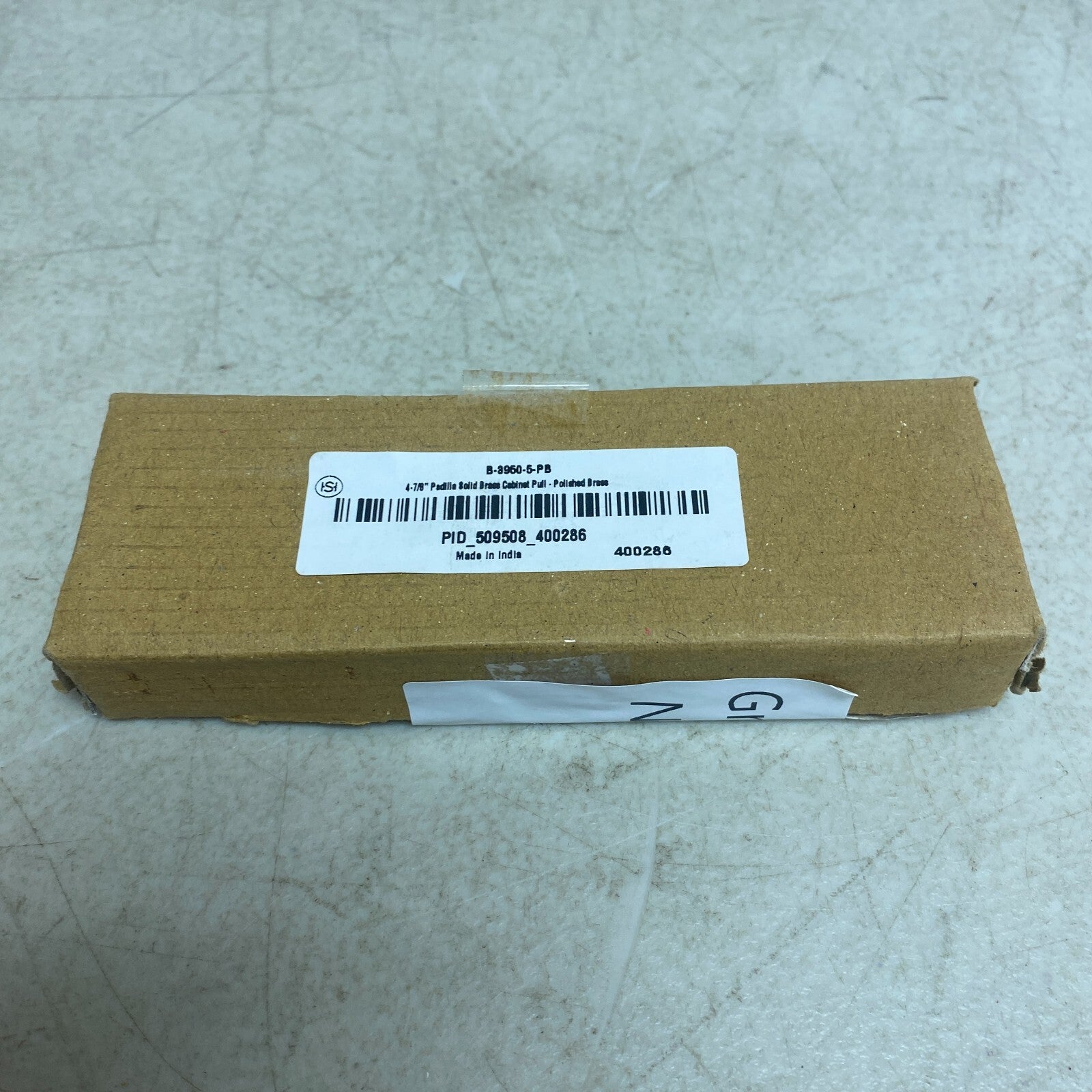 Signature Hardware 4-7/8" Padilla Solid Brass Cabinet Pull - Polished Brass