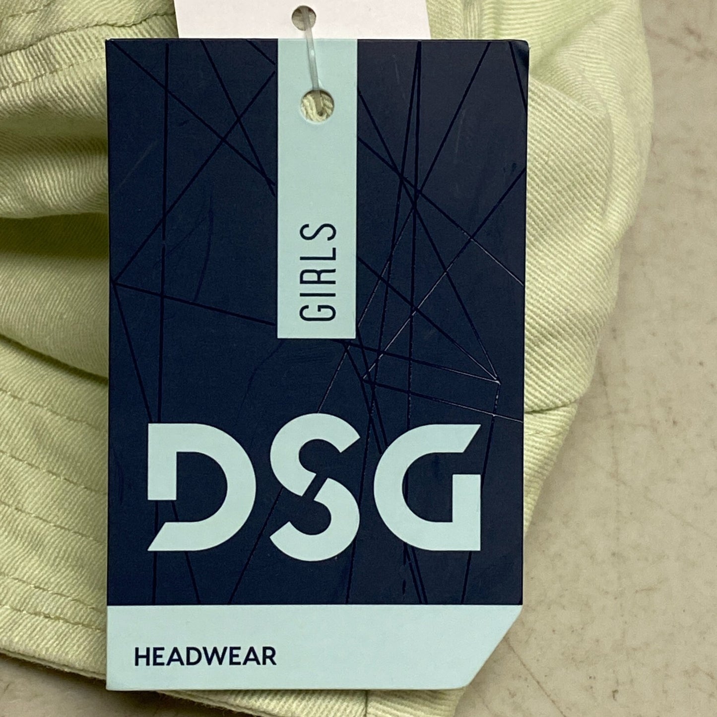 DSG Girl's Headwear Cute Cotton Bucket Hat Pale Green DSGG2303 New!