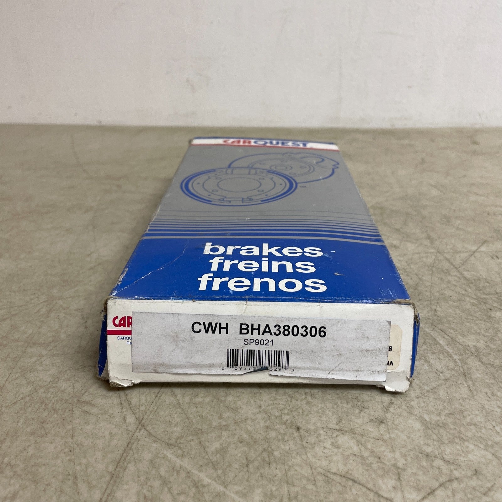 Carquest BHA380306 Brake Hose 17.38" Banjo to Female w/ Copper Washers