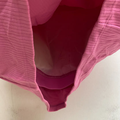 Apline Design Women's W AD Rib Medium Support Crop Tank Dragonfruit ADW12103A