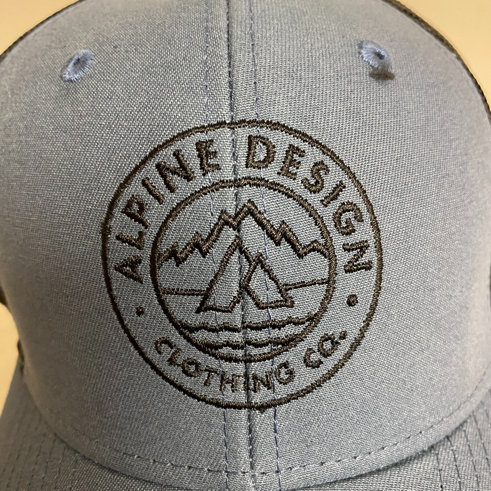 Alpine Design Men's AD M Patch Trucker Light Blue ADMA3001