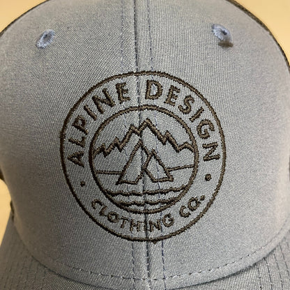 Alpine Design Men's AD M Patch Trucker Light Blue ADMA3001