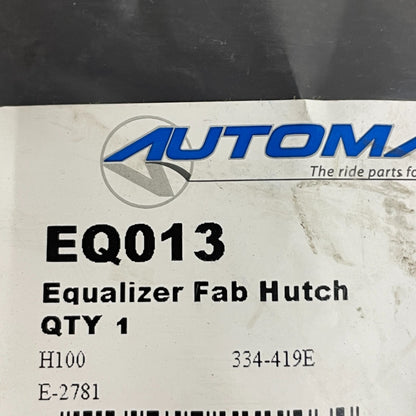 AUTOMANN Hutch Equalizer Beam Fabricated Steel with Bushing Model EQ013