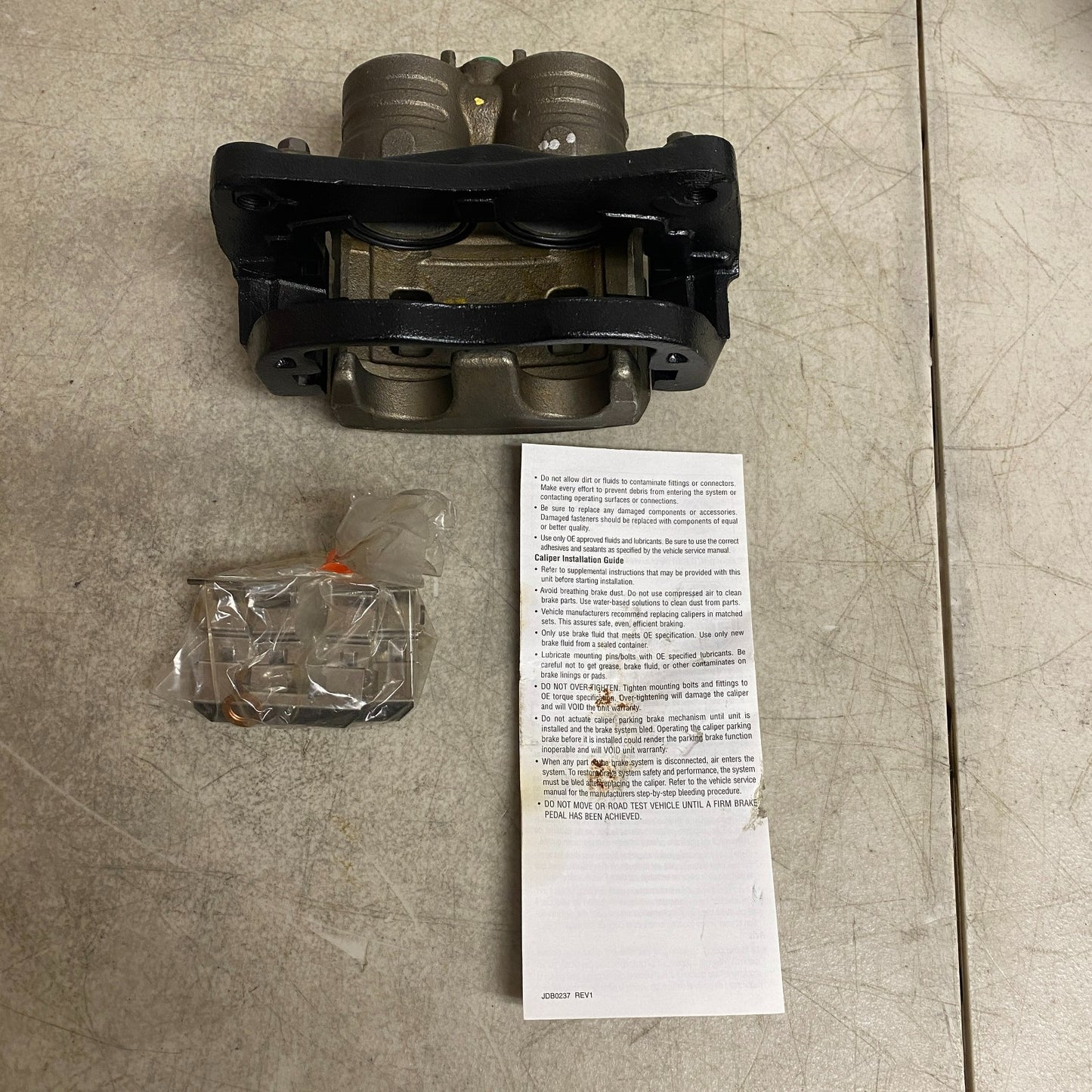 Perfect Stop 89X01327 Reman Brake Caliper Front Right Driver Side