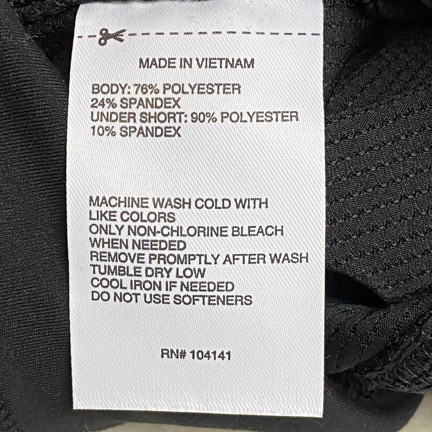 DSG Womens Performance Skort Pure Black Solid Summer Stylish Trendy DAW12325