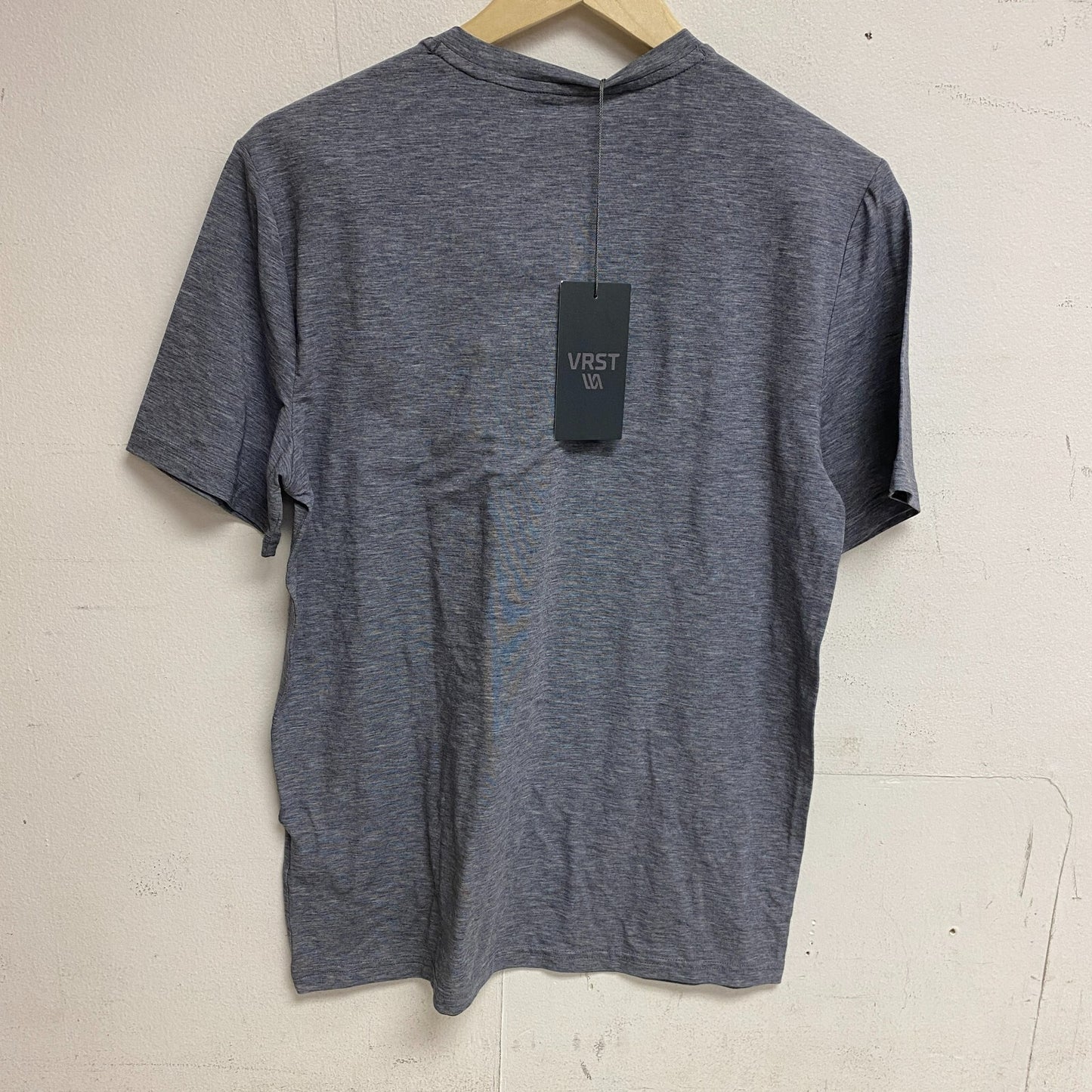 VRST Men's Icon Short Sleeve Tee Darker Ardosia Slate heather MAX100330H Summer