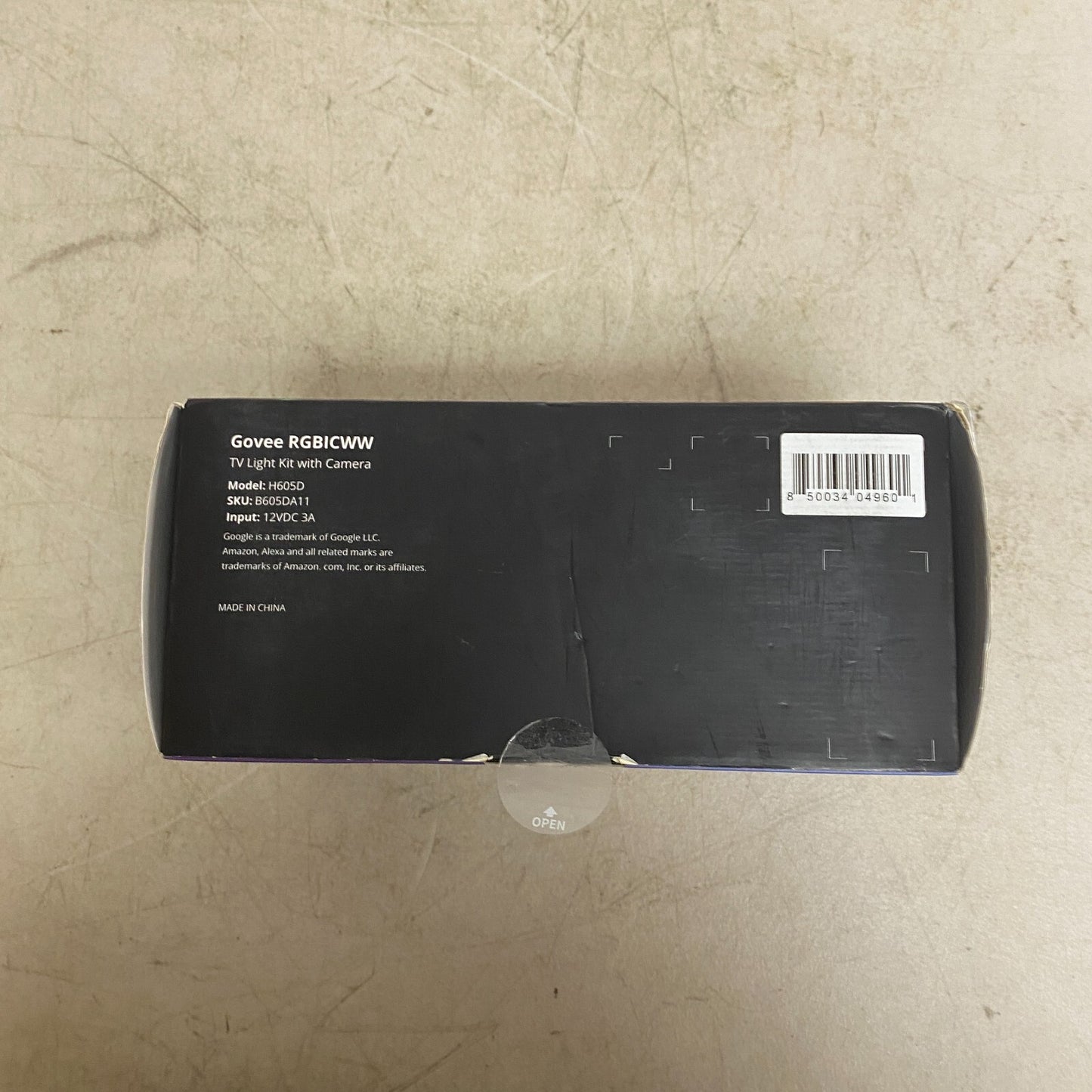 Govee RGBICWW Dreamview TV Backlights and Light Bar with Camera for 55"-65" TVs