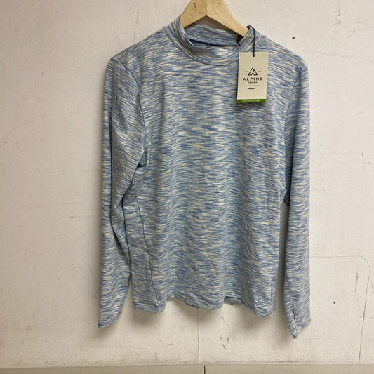 Alpine Design Women's W AD Field Knit LS MOCK NECK SPARKLING WATER SPACE DYE  AD