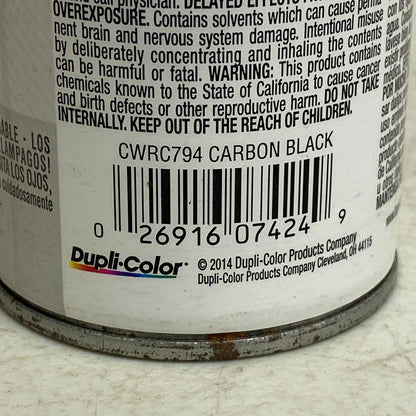 Dupli Color CWRC794 Custom Wrap Removable Coating Carbon Black Spray 11 fl. oz