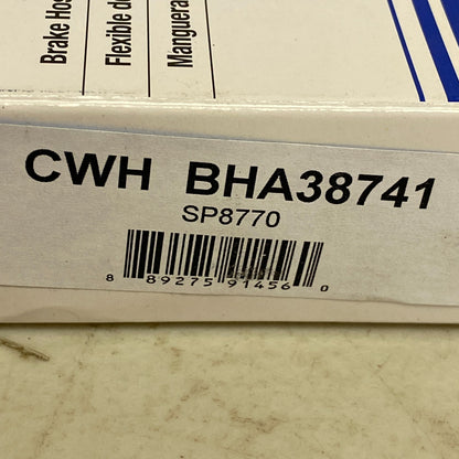 CARQUEST Brake Hydraulic Hose Assembly Black EPDM Rubber 21.14″ Model BHA38741