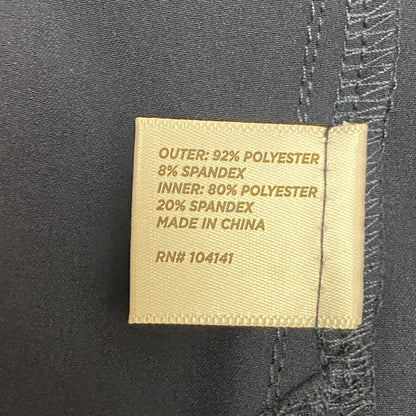 Lady Hagen Women's 17" Perforated Mid Rise Relaxed Skort Dark Navy WGH17432 New