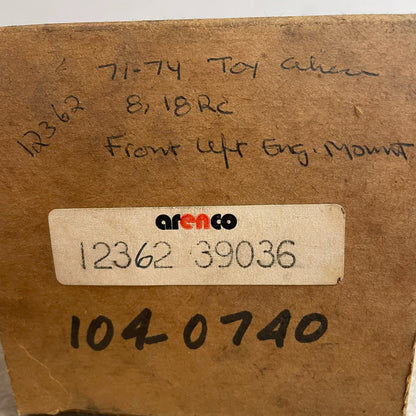 Beck/Arnley 104-0740 Rear Transmission Mount 91-94 Nissan Sentra NX M/T