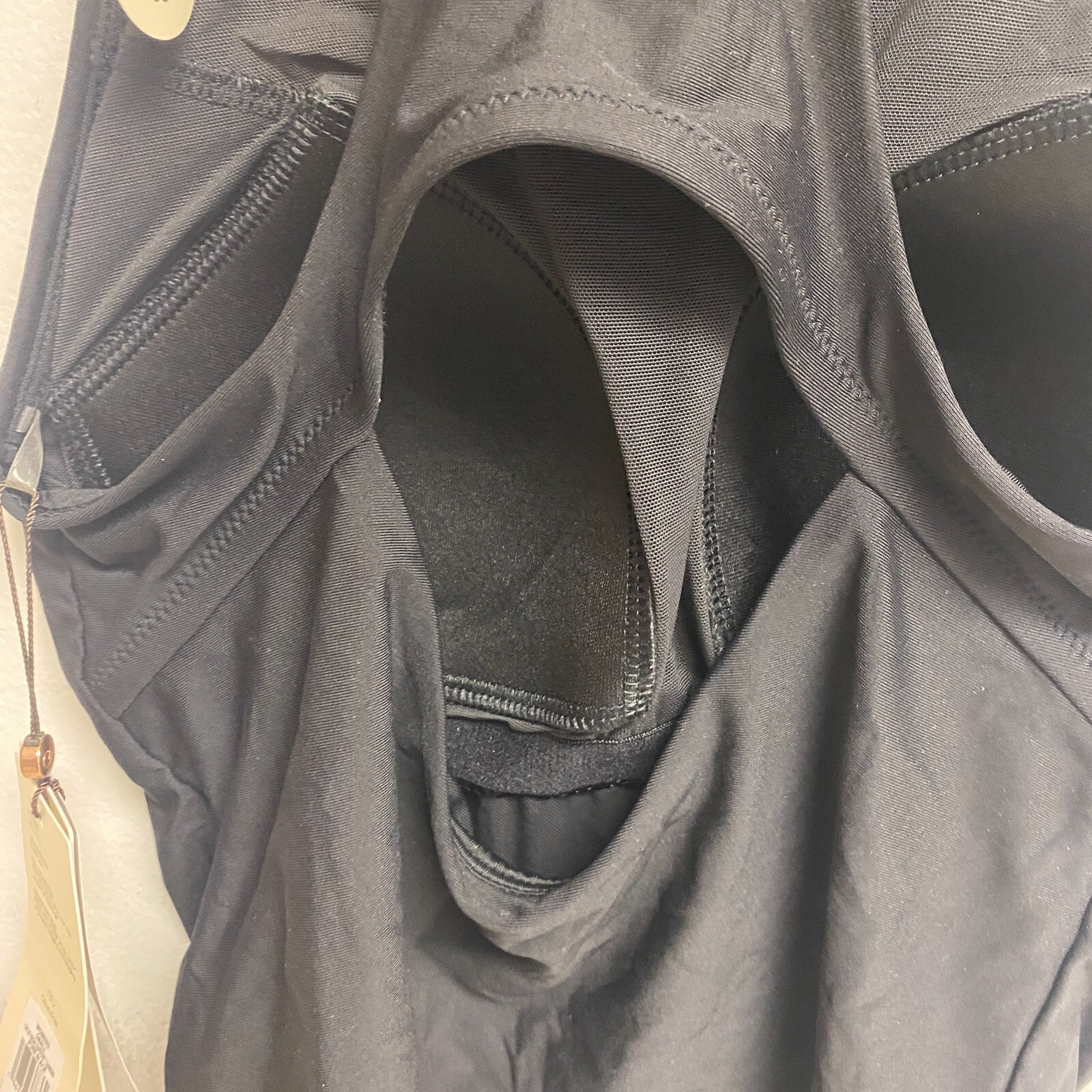 Calia Women's Top High Support Tankini Pure Black WSA22304 Brand New!