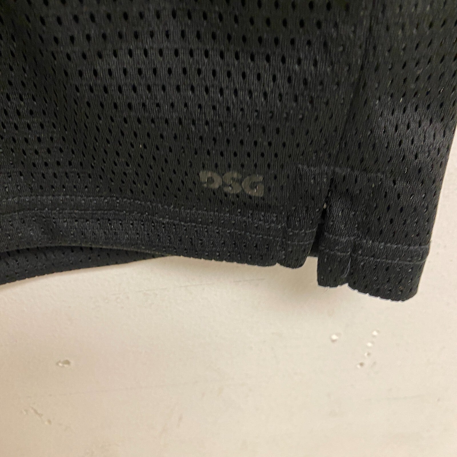 DSG Boys Training Pocketless Design Mesh Short Athletic Fit Pure Black DAB13108