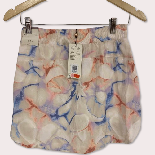 Calia 16" Length Birdie Athletic Skort Multi Aquatic Coral Print WCG17020PS23