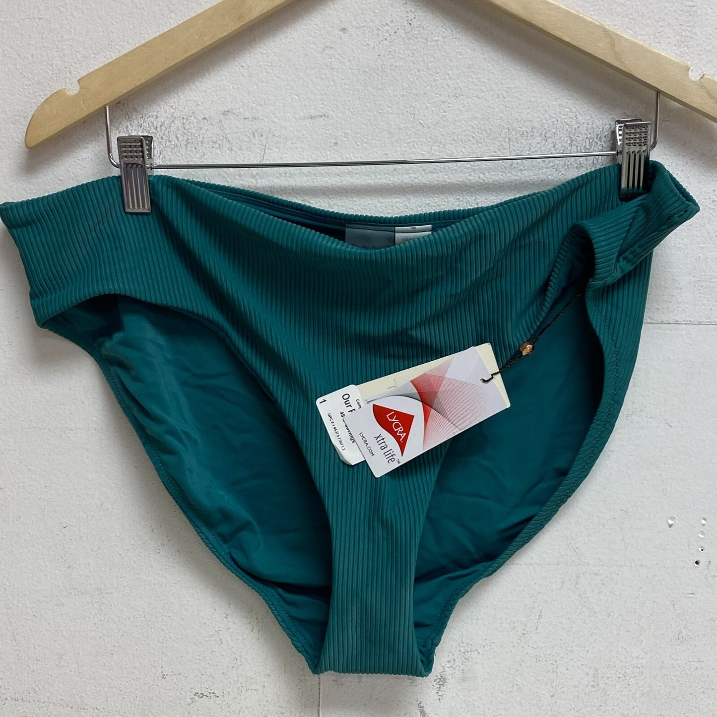 Calia Womens MidRise Rib Bottom Exotic Emerald Solid Stylish Trendy WSA21400R