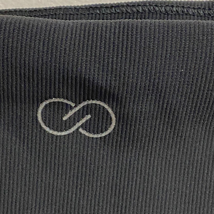 Calia Womens Mixed Rib Essential Bike Short Pure Black Solid Stylish WAX12282