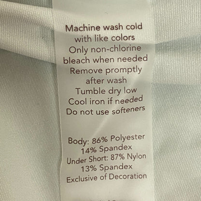 Calia Mid Rise Infinity Run Skort Calming Green Relaxed Fit WAX12360