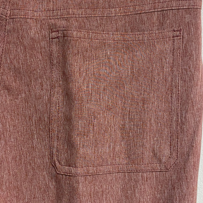 Walter Hagen Mens P11 Novelty Pocket Pant New Maroon/ White Htr Slim MGA35125VC