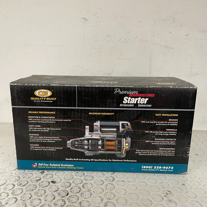 Quality-Built 17897 Starter Motor Remanufactured 12V